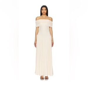 Lioness Cream Maxi Dress
